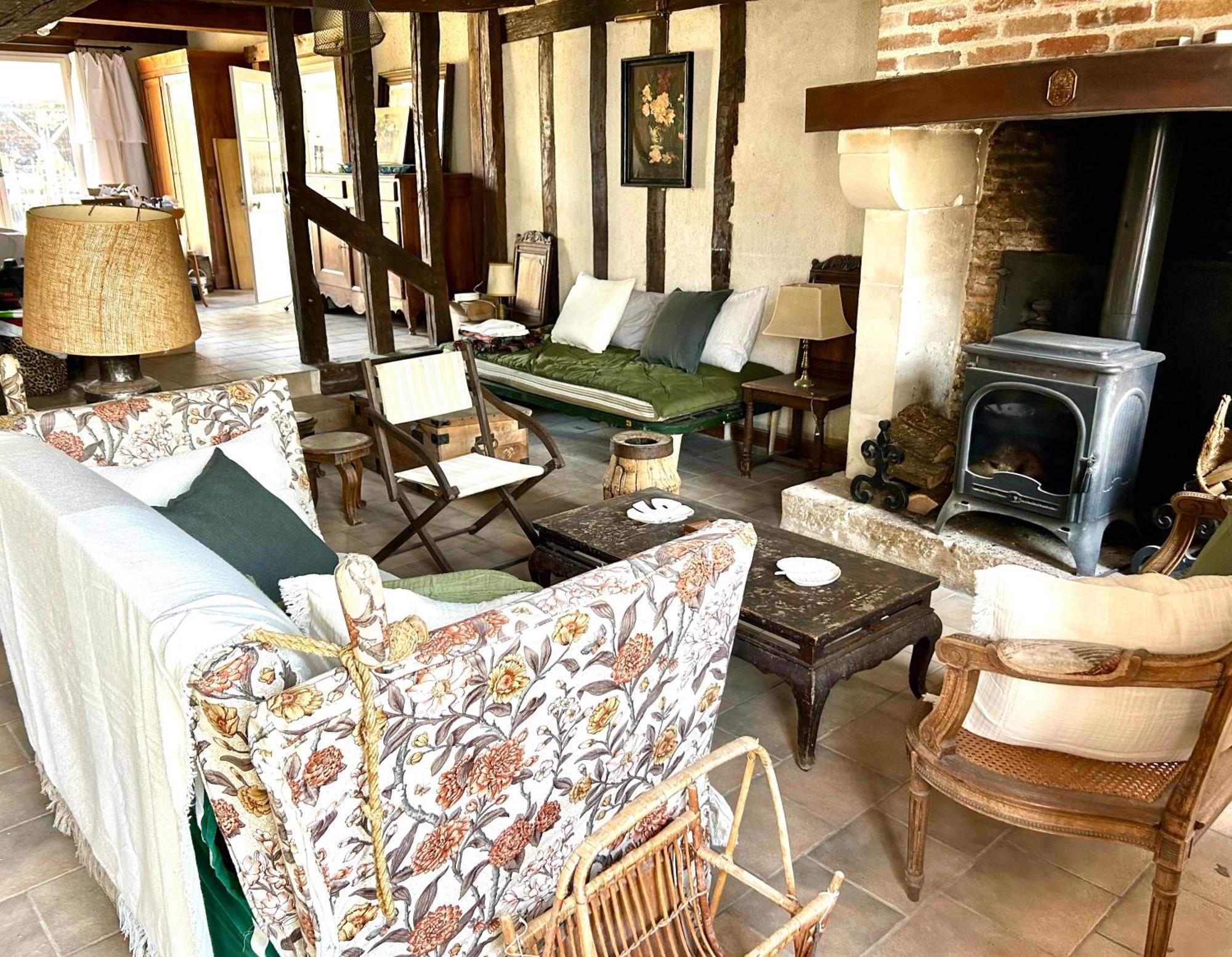 Les Maraichades Villa Pierrefitte-sur-Sauldre Bagian luar foto